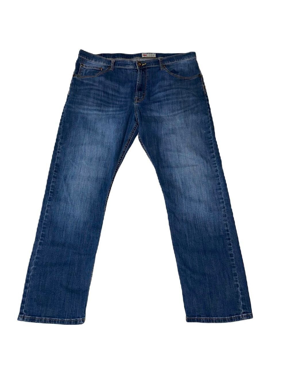 Wrangler Slim Straight Fit Blue Denim Jeans Men Size W40 L30 EUC